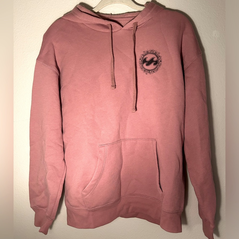 XL Billabong hooded sweatshirt Dusty Pink